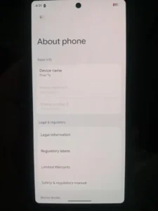 Google Pixel 7a