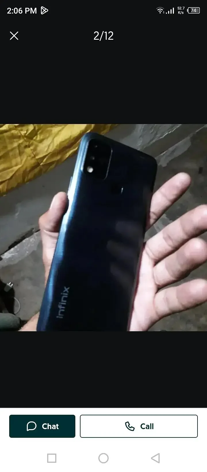 Infinix Hot 10 Play 4 64 with box and charger