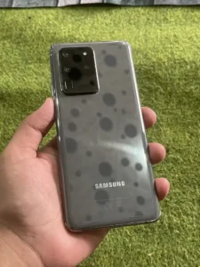 Samsung Mobile S20 Ultra with box, Sim call only 03170325907