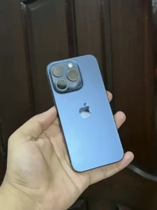 Apple iPhone 15 Pro 128GB Non Pta Jv Blue titanium
