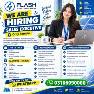 Sales Executive Required | Sales Jobs | Female Jobs