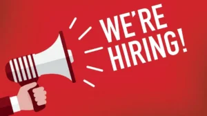 We need hardworking people for our team!