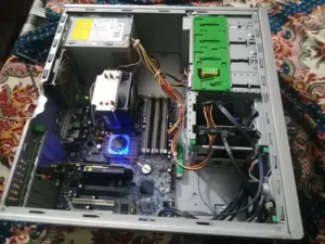 HP pc setup 12GB DDR3 RAM | 128GB SSD / 250GB | 1GB NVIDIA GPU