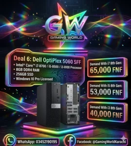 Dell Optiplex Hp Prodesk i5 i7 4th 6th 7th 8th Gen Deals Available @GW
