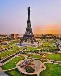 16 Marla main boulevard facing Eiffel tower commercial plot for sale in Sector E Bahria town Lahore