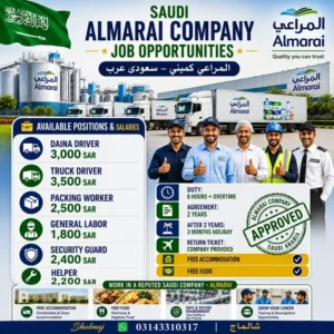 Security guard jobs / Accountant Jobs / Company Visa, Jobs in saudia