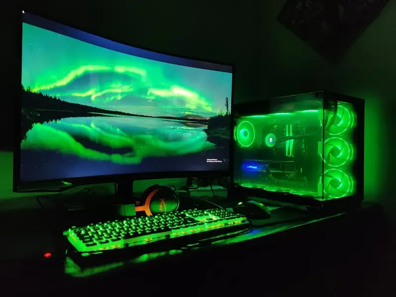 Ryzen 7 7700X / RTX 4070 12GB / 32GB DDR5 / 2TB NVMe Gaming PC Setup
