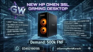 New HP OMEN 35L Gaming Pc AMD Ryzen 7 8700G 32GB DDR5 RTX™ 4070 SUPER