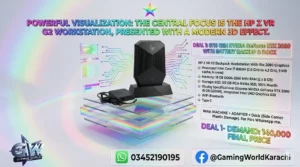 •NEW HP Z VR G2 Gaming PC I7 8TH NVIDIA RTX 2080 Battery Backup Dock